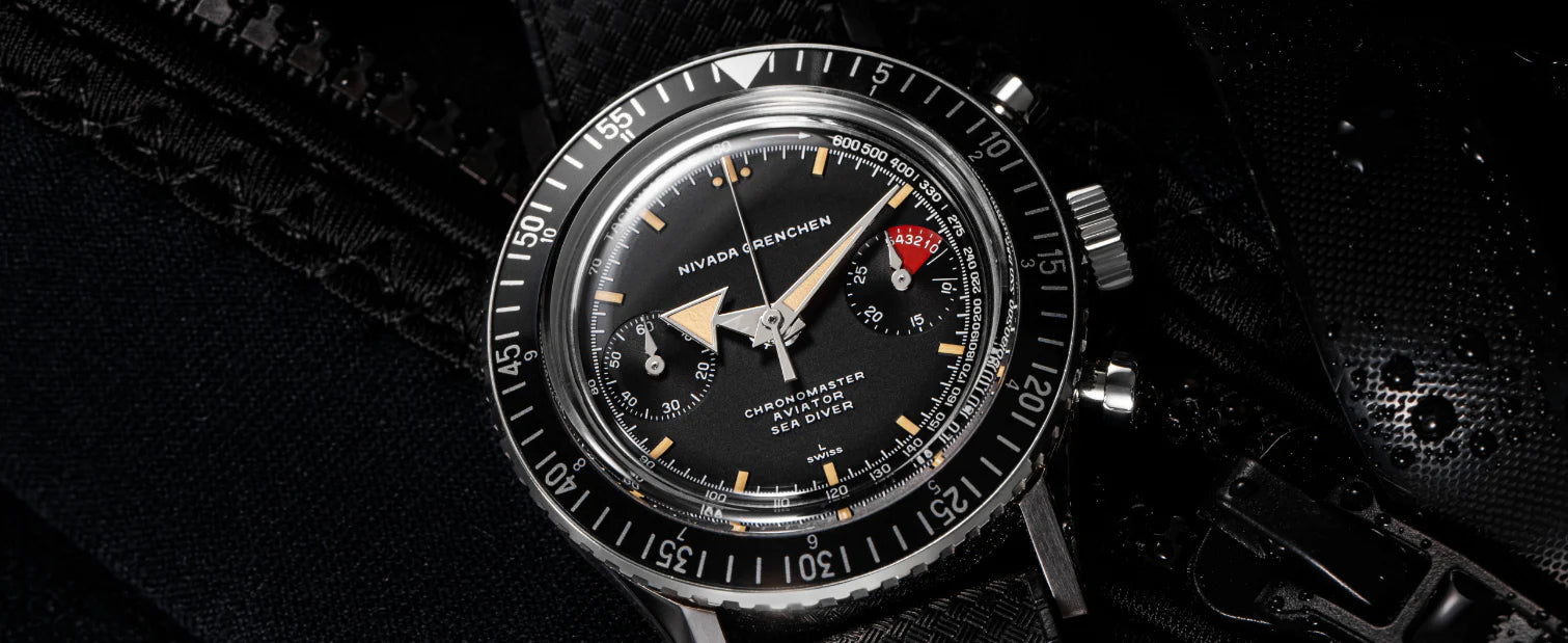 Nivada Grenchen Tagged Chronomaster Wise Buy Watches Jewellery