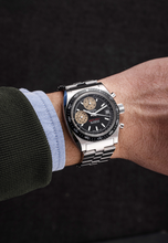 Load image into Gallery viewer, Pre-Order Nivada Grenchen Chronosport Yellow on Bracelet -Swiss Order
