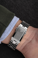 Load image into Gallery viewer, Pre-Order Nivada Grenchen Chronosport Yellow on Bracelet -Swiss Order
