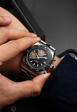 Load image into Gallery viewer, Pre-Order Nivada Grenchen Chronosport Yellow on Bracelet -Swiss Order