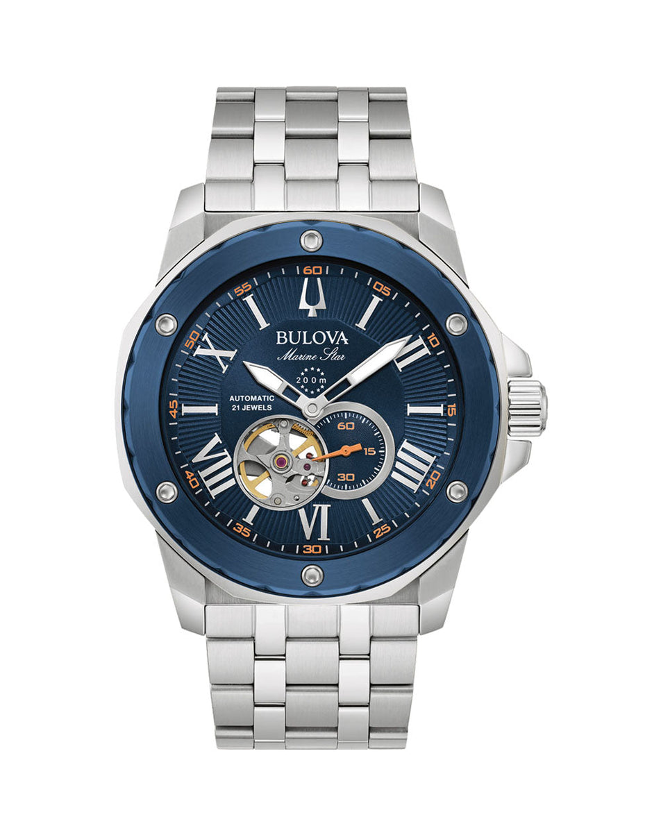 Bulova Men's Marine Star Automatic Watch 98A302 – Wise Buy Watches ...
