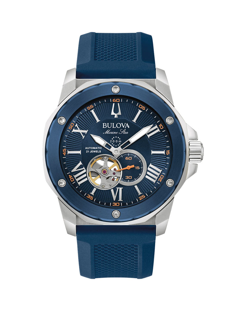 Bulova Men's Marine Star Automatic Watch 98A303