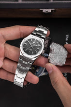 Load image into Gallery viewer, Nivada Grenchen F77 Stainless Steel METEORITE LIMITED EDITION