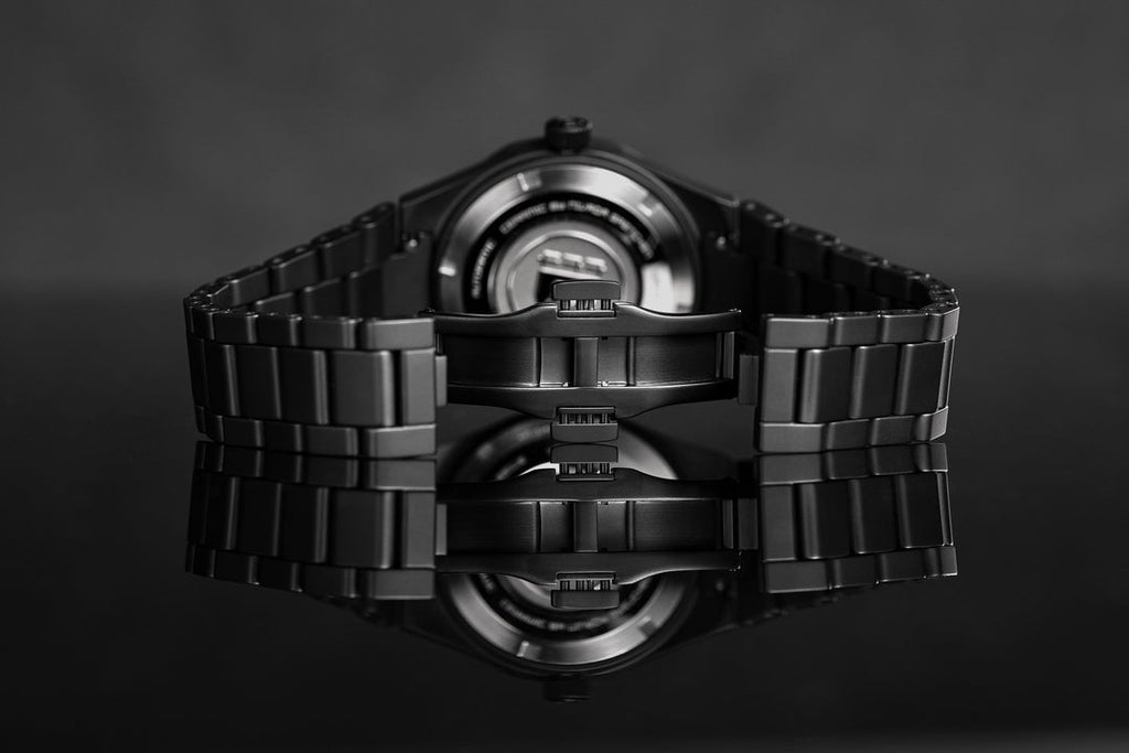 Nivada Grenchen F77 BLACK CERAMIC MÉTÉORITE LIMITED EDITION