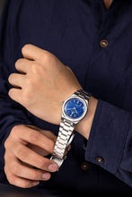 Load image into Gallery viewer, Nivada Grenchen F77 Stainless Steel Lapis Lazuli