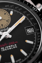Load image into Gallery viewer, Pre-Order Nivada Grenchen Chronosport Yellow on Bracelet -Swiss Order