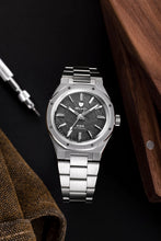 Load image into Gallery viewer, Nivada Grenchen F77 Stainless Steel METEORITE LIMITED EDITION