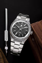 Load image into Gallery viewer, Nivada Grenchen F77 Stainless Steel METEORITE LIMITED EDITION