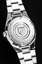 Load image into Gallery viewer, Nivada Grenchen F77 Stainless Steel Dark Blue Aventurine