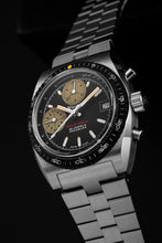 Load image into Gallery viewer, Pre-Order Nivada Grenchen Chronosport Yellow on Bracelet -Swiss Order