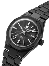 Load image into Gallery viewer, Nivada Grenchen F77 BLACK CERAMIC MÉTÉORITE LIMITED EDITION