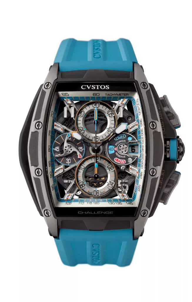 Cvstos Chrono Grey Brancard Black Titanium / Blue