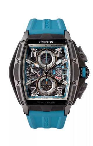 Cvstos Chrono Grey Brancard Black Titanium / Blue