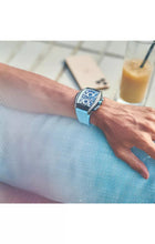 Load image into Gallery viewer, Cvstos Chrono Grey Brancard Black Titanium / Blue