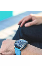 Load image into Gallery viewer, Cvstos Chrono Grey Brancard Black Titanium / Blue