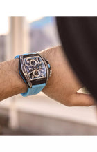 Load image into Gallery viewer, Cvstos Chrono Grey Brancard Black Titanium / Blue