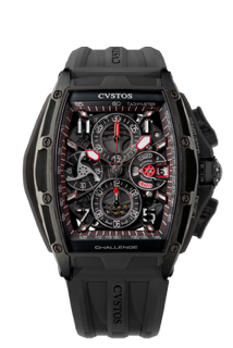 Cvstos Chrono Black Steel / Black-Red