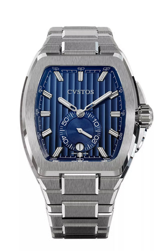 Cvstos Metropolitan PS Titanium / Blue Limited Edition 200 pieces