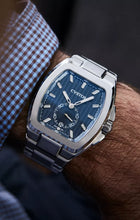 Load image into Gallery viewer, Cvstos Metropolitan PS Titanium / Blue Limited Edition 200 pieces