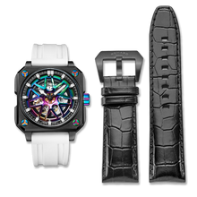 Load image into Gallery viewer, DOUBLE RACER SKELETON AUTOMATIC -RAINBOW