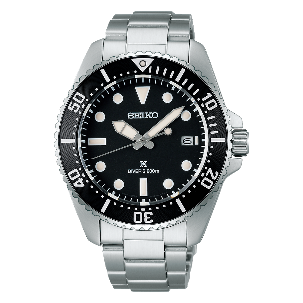 Seiko Prospex Solar Divers Watch SNE597P Black