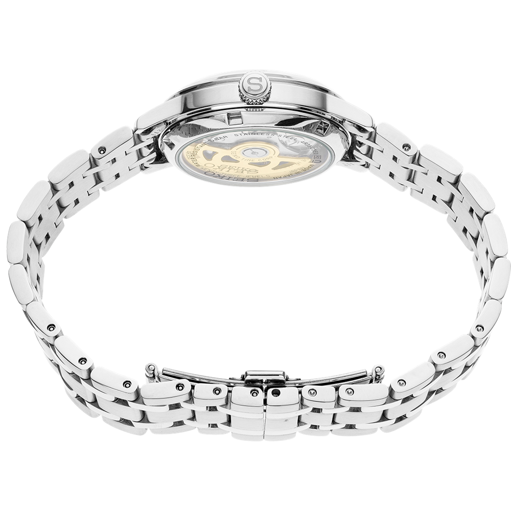 SEIKO Presage Cocktail Time Automatic Dress Watch Pink Ladies SRP839J