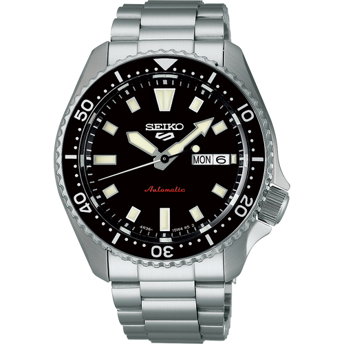 Seiko 5 Automatic 5 SKX Series SRPL85K Black Bracelet