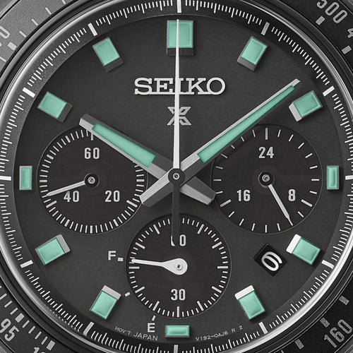 Seiko Prospex Solar Chronograph SSC923P Speedtimer Black PVD