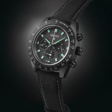 Load image into Gallery viewer, Seiko Prospex Solar Chronograph SSC923P Speedtimer Black PVD
