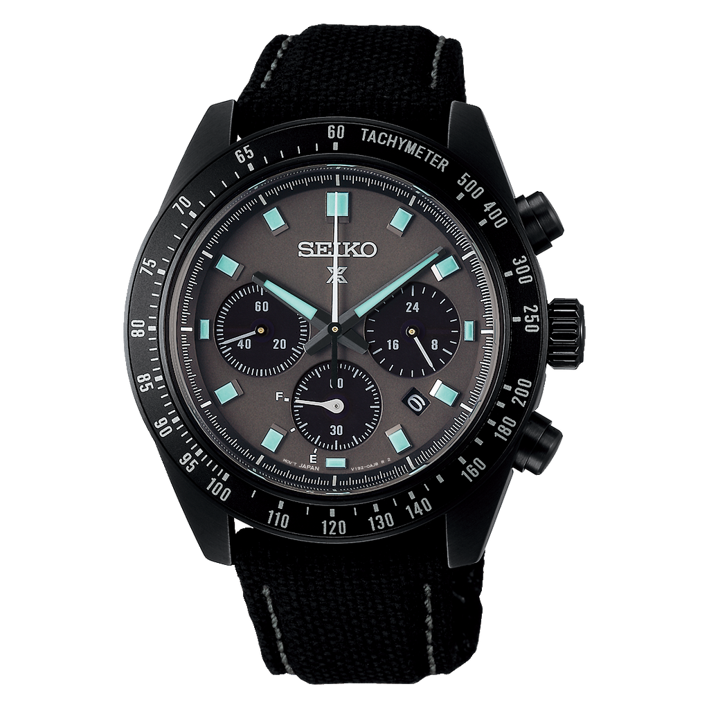 Seiko Prospex Solar Chronograph SSC923P Speedtimer Black PVD