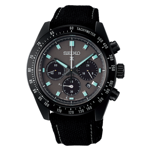 Seiko Prospex Solar Chronograph SSC923P Speedtimer Black PVD