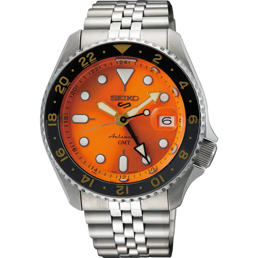 Seiko 5 Automatic G.M.T Watch SSK005K