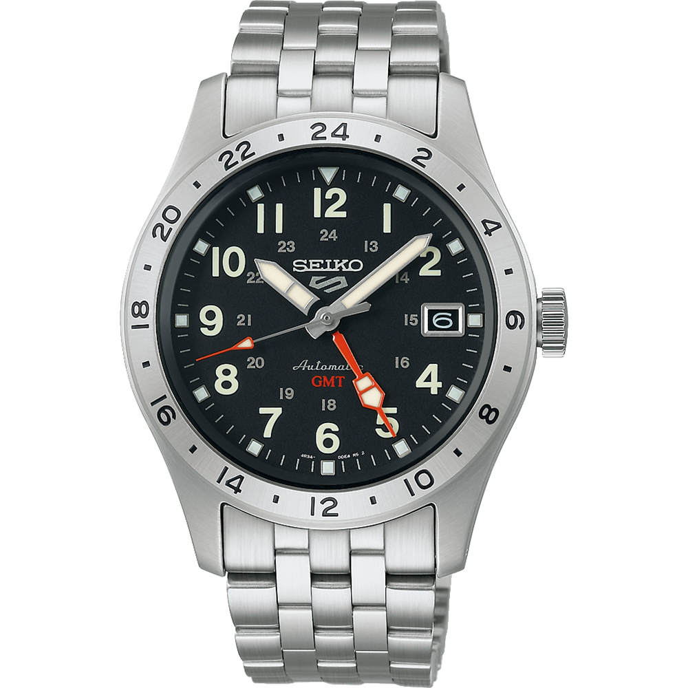 Seiko 5 Automatic Field Sport GMT Watch SSK023K