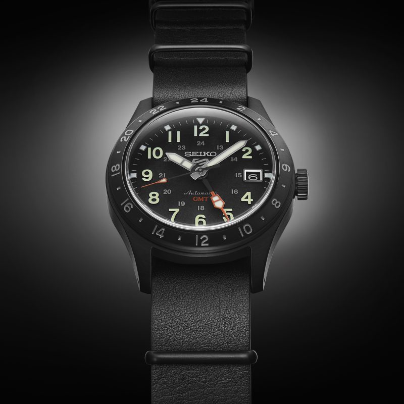 Seiko 5 Automatic Field Sport GMT Watch SSK025K