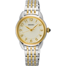 Load image into Gallery viewer, Seiko Conceptual 2 Tones Off-White Ladies Quartz -SUR562P