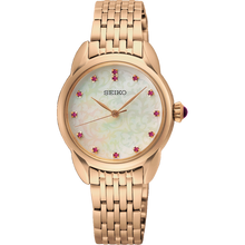 Load image into Gallery viewer, Seiko Conceptual RG PVD White MOP Ladies Quartz -SUR564P