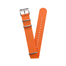 Load image into Gallery viewer, NYLON NATO STEEL STRAP INTERNATIONAL ORANGE