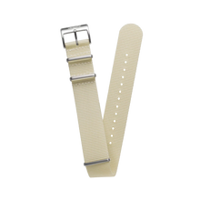 Load image into Gallery viewer, NYLON NATO STEEL STRAP VANILLA