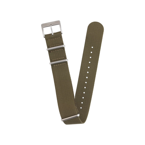 NYLON NATO STEEL STRAP OLIVE