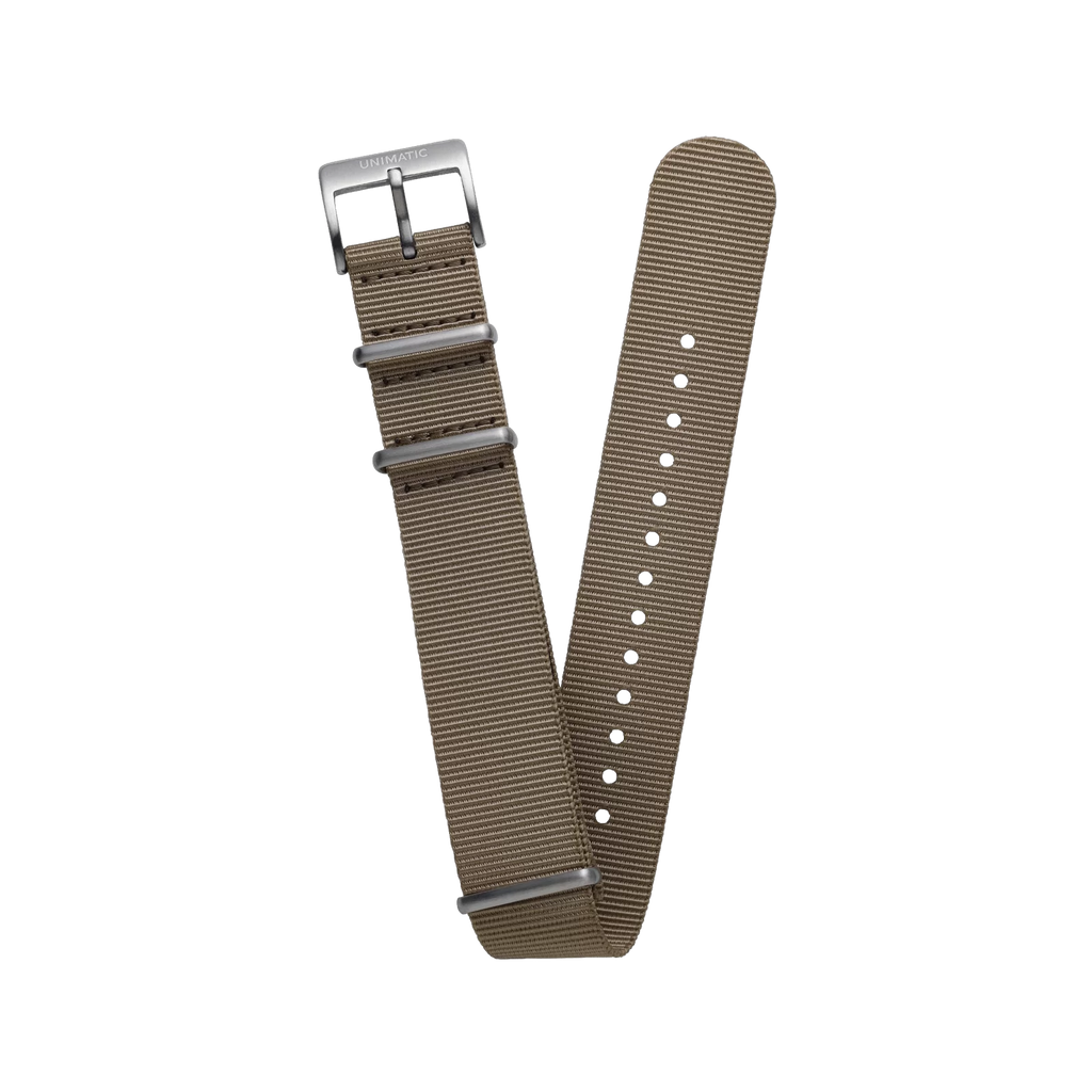 NYLON NATO STEEL STRAP SAND