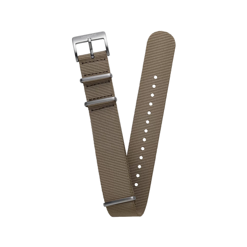 NYLON NATO STEEL STRAP SAND