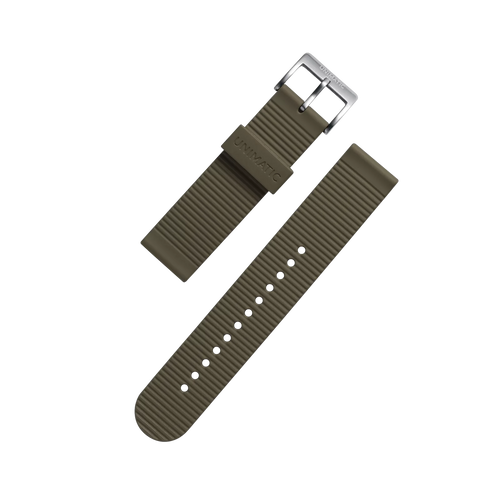 TPU 2PCS STEEL STRAP FOLIAGE GREEN