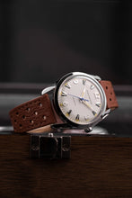 Load image into Gallery viewer, Nivada Grenchen Antarctic EGGSHELL BEIGE LUMINOVA ON BEAD OF RICE BRACELET - 38mm