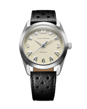 Load image into Gallery viewer, Nivada Grenchen Antarctic EGGSHELL BEIGE LUMINOVA ON BEAD OF RICE BRACELET - 38mm