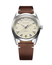 Load image into Gallery viewer, Nivada Grenchen Antarctic EGGSHELL BEIGE LUMINOVA ON BEAD OF RICE BRACELET - 38mm