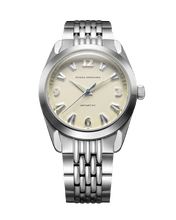 Load image into Gallery viewer, Nivada Grenchen Antarctic EGGSHELL BEIGE LUMINOVA ON BEAD OF RICE BRACELET - 38mm