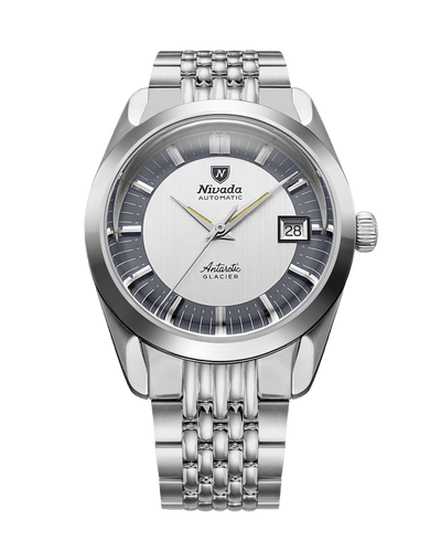 Nivada Grenchen Antarctic Glacier ON BEAD OF RICE BRACELET - 38mm
