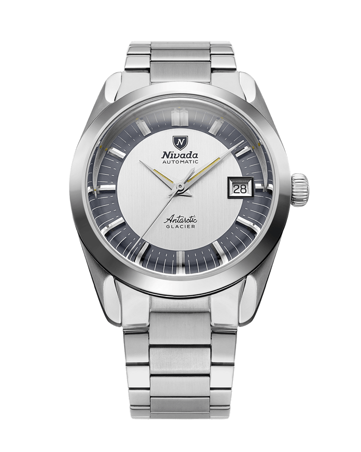 Nivada Grenchen Antarctic Glacier ON BEAD OF RICE BRACELET - 38mm