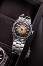 Load image into Gallery viewer, Nivada Grenchen F77 Brown Smoked No Date on Bracelet
