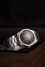 Load image into Gallery viewer, Nivada Grenchen F77 Brown Smoked No Date on Bracelet